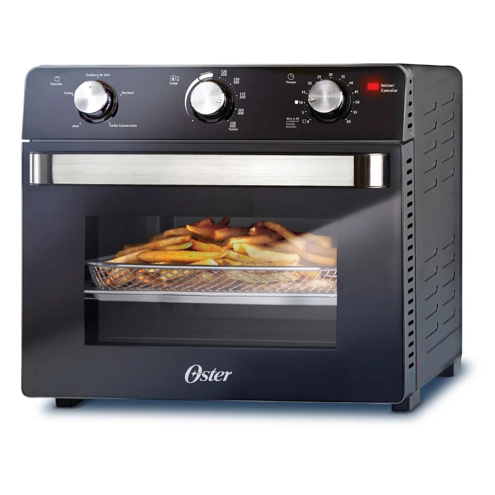 Horno eléctrico Oster  22 lts con freidora de aire y paredes antiadherentes Oster