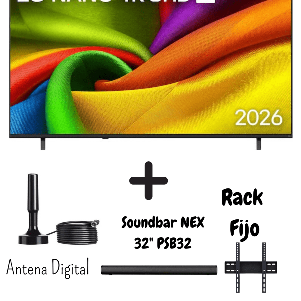 Televisor LG 70 Pulgadas NANOCELL UHD 4K 70NU850BPSD SOUNDBAR NEX RACK FIJO ANTENA DIGITAL