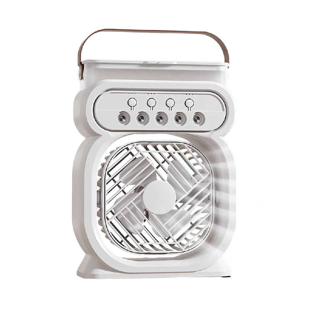 VENTILADOR HUMIDIFICADOR BUHO 3 EN 1 CON LUZ LED