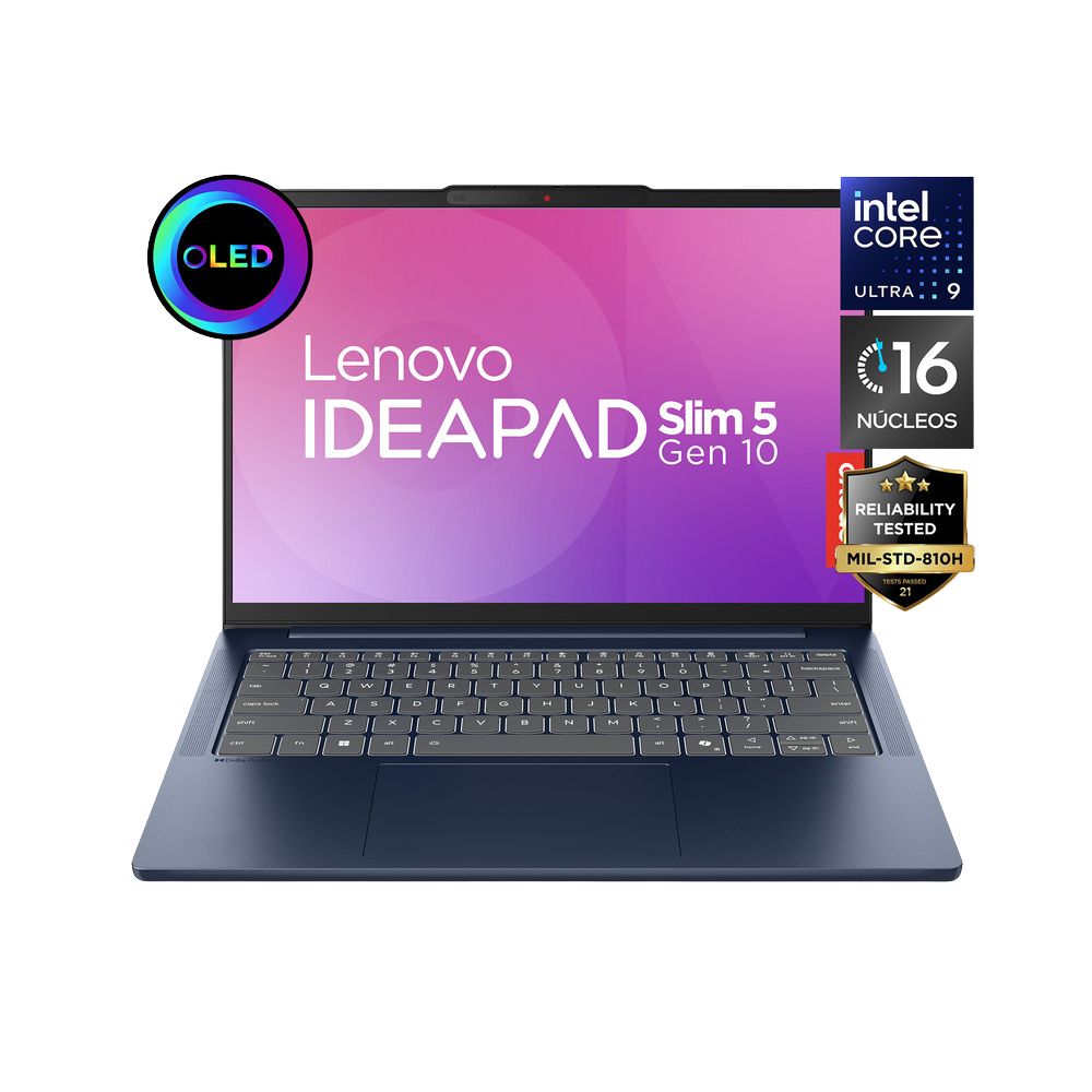 Laptop Lenovo IdeaPad Slim 5 14IMH10 14 Core Ultra 9 512GB 16GB cosmic blue