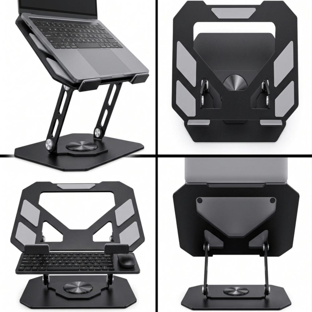 Soporte De Aluminio Para Laptop Plegable