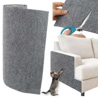 Rascador Adhesivo de Mueble para Gatos -Gris