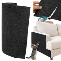 Rascador Adhesivo de Mueble para Gatos - Negro