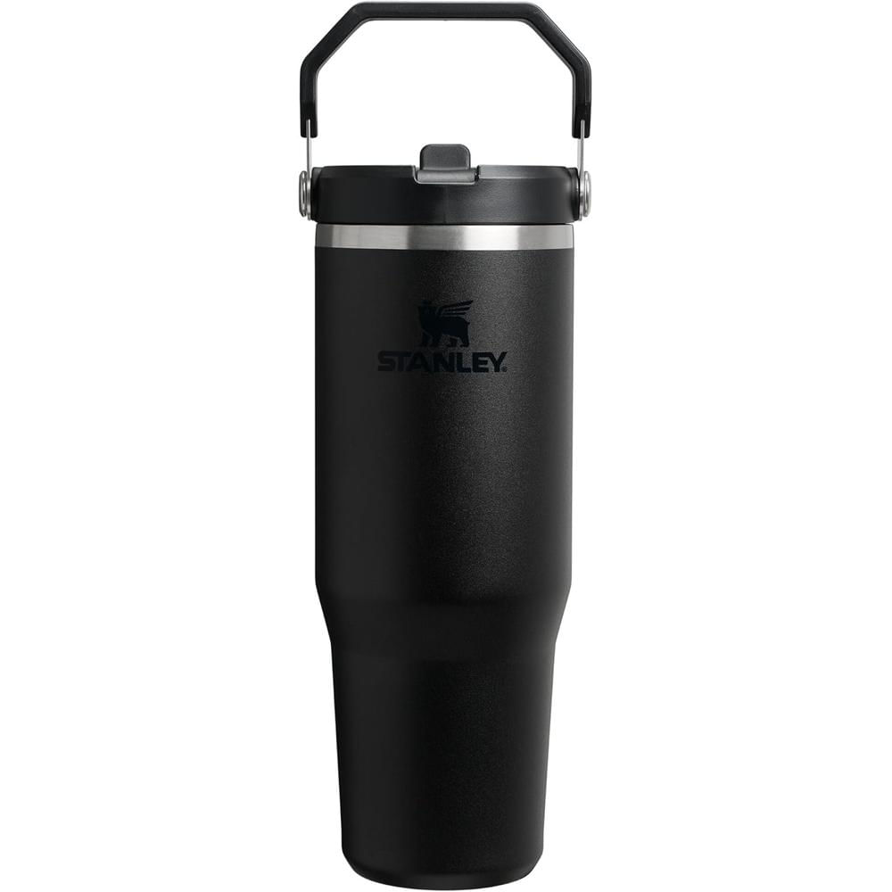 STANLEY ICEFLOW 2.0 FLIP STRAW TUMBLER CON ASA 30 OZ | BLACK 2.0