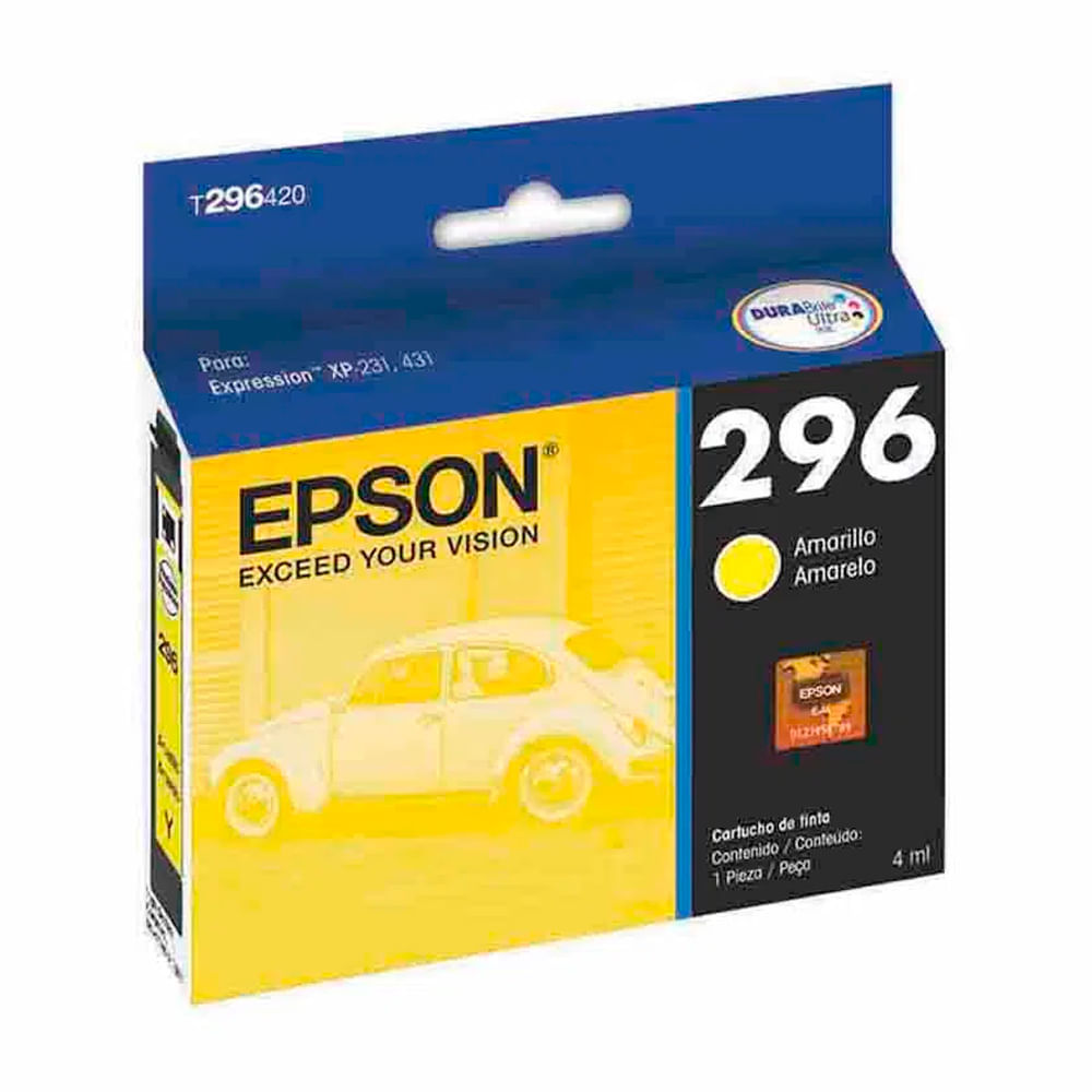 Tinta EPSON T296420AL Amarilla - Promart