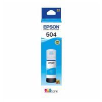 Tinta en Botella EPSON 504 Cian