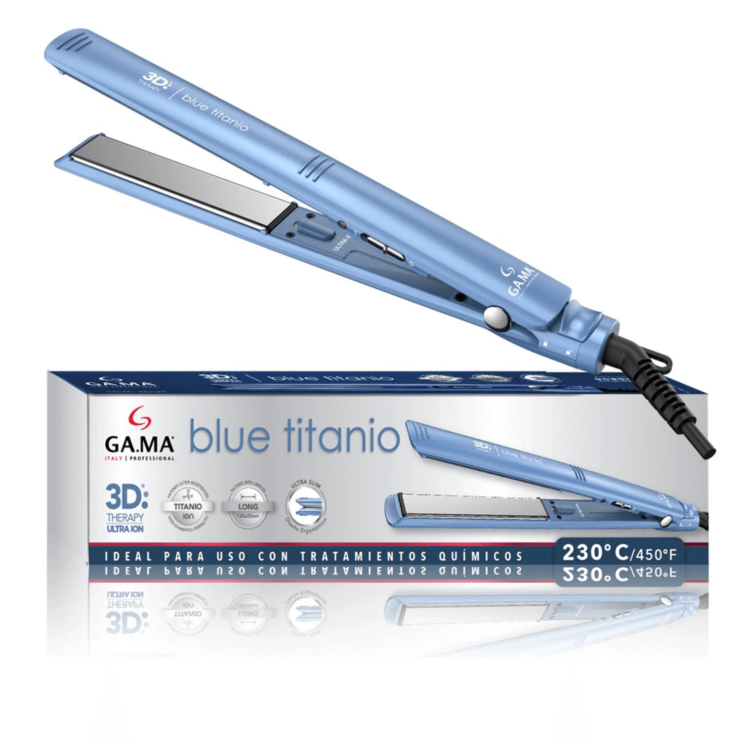 Ripley - GAMA PLANCHA IHT STARLIGHT WIDE D 5D TITANIO