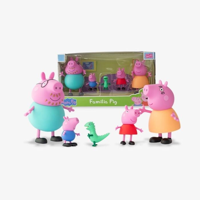 Muñecos Peppa Pig Familia Pig Articulables x Promart