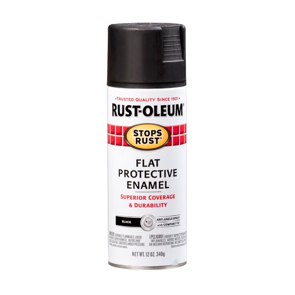 Spray Protección Metal Mate Negro 312 gramos - Promart