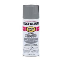 Spray Metal Protection Rust Oleum Galvanizado Gris 454g
