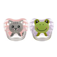 Chupones Set 2 Unid. Pequeños 0-6 Dr. Browns Prevent Gato