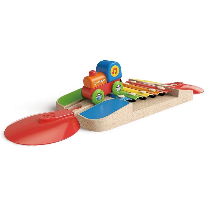 Tren Vía Xilófono Musical Hape E3813Hp Madera Promart
