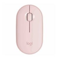Mouse Inalámbrico LOGITECH M350 Rosa
