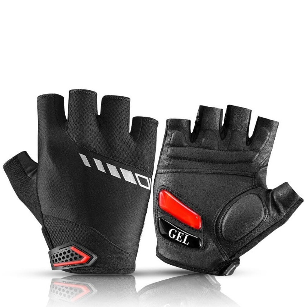 Guantes Deportivos ROCKBROS S143 Reflectantes Ciclismo Moto