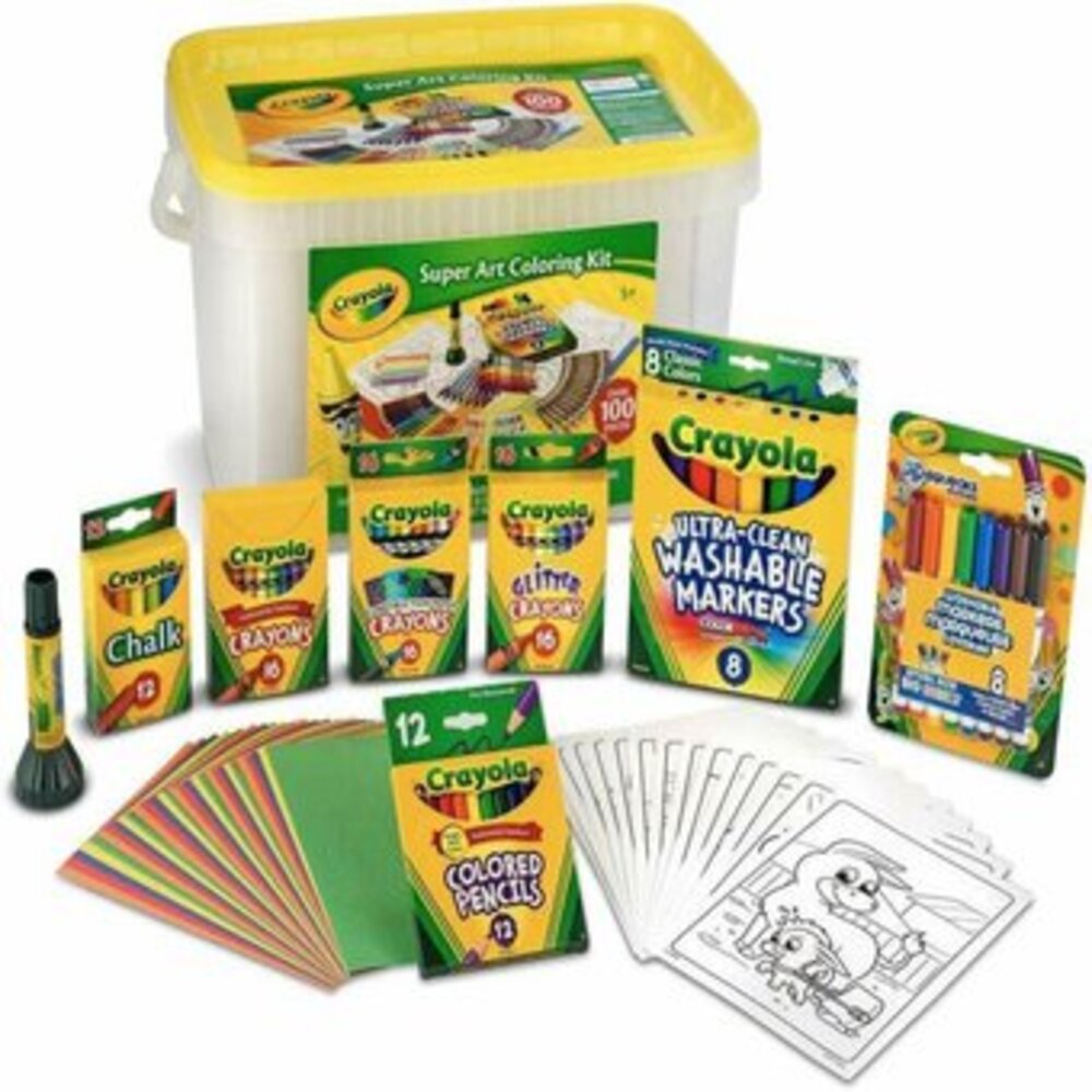 Kit Crayola Super Art Coloring - Promart