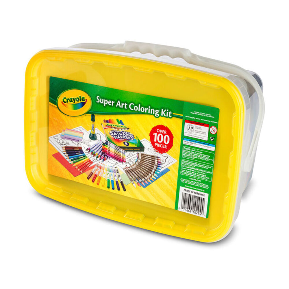 Kit Crayola Super Art Coloring - Promart