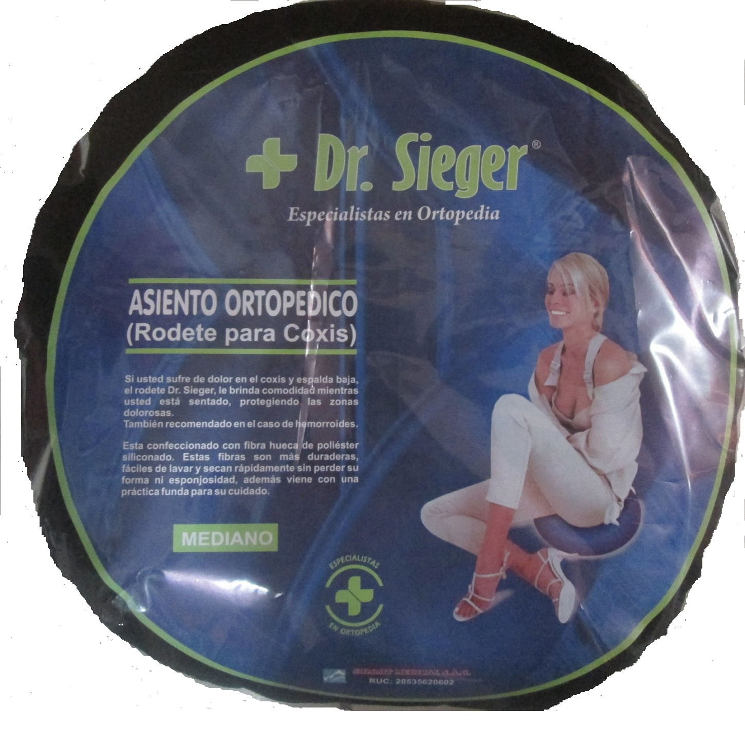 Rodete Coxis Azul Dr. Sieger Talla S