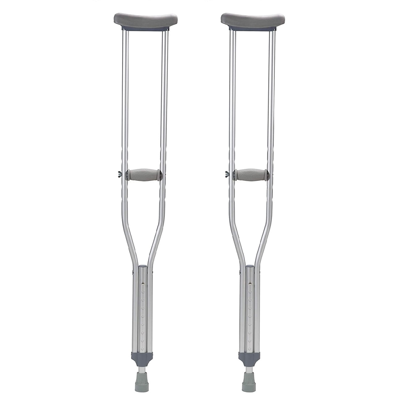 Muletas Aluminio Care 1 Par Plomo Talla M