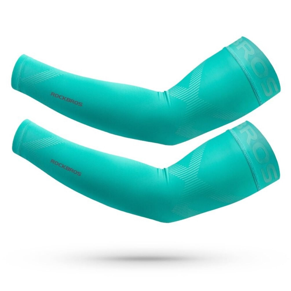 Mangas Deportivas ROCKBROS XT056 Protección Solar UV Azul