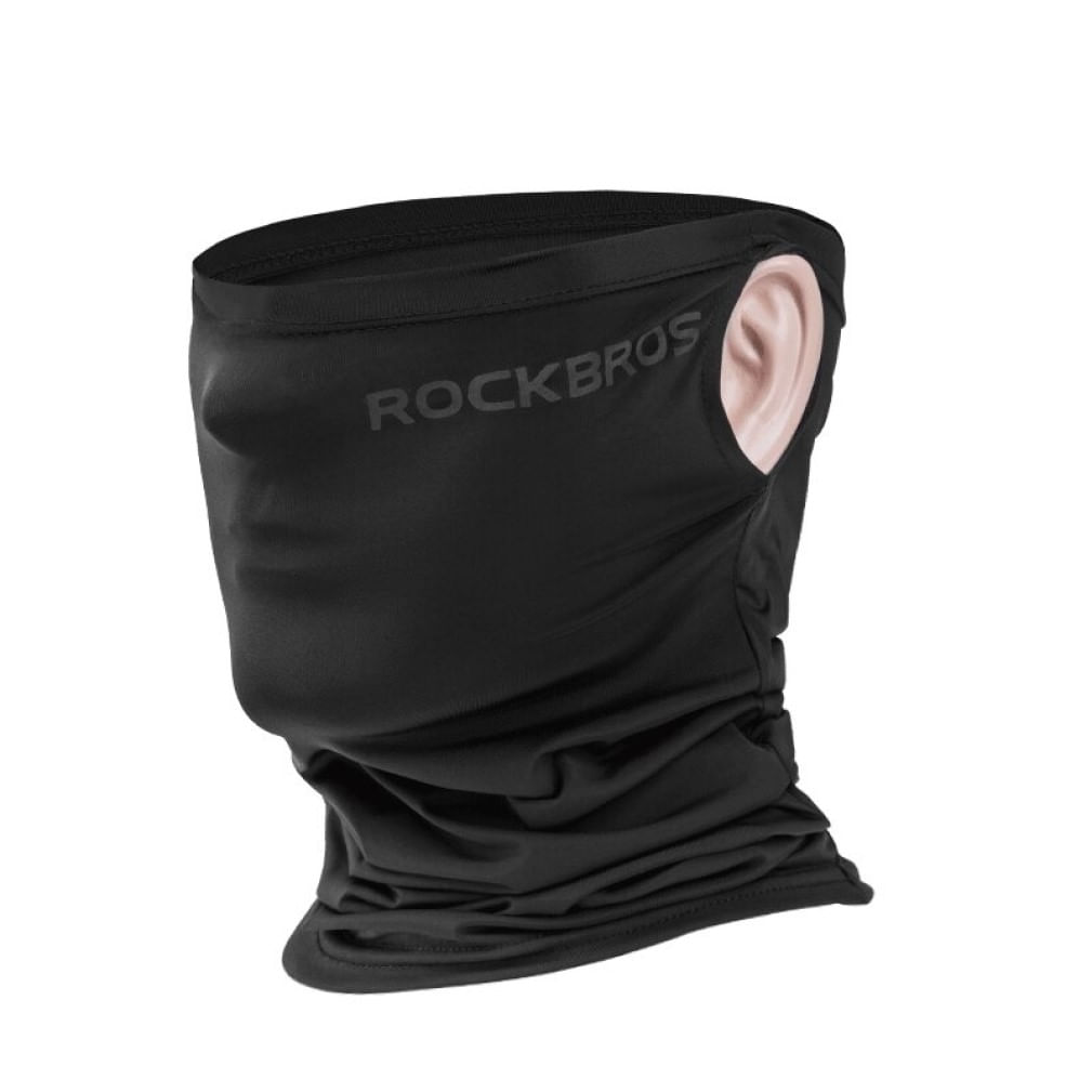 Pasamontaña ROCKBROS WB003 Cortaviento Protección UV Negro