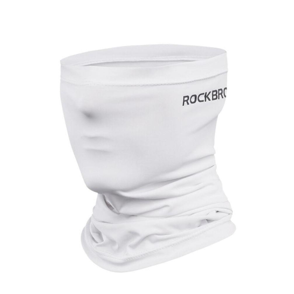 Pasamontaña ROCKBROS WB001 Cortaviento Protección UV Blanco