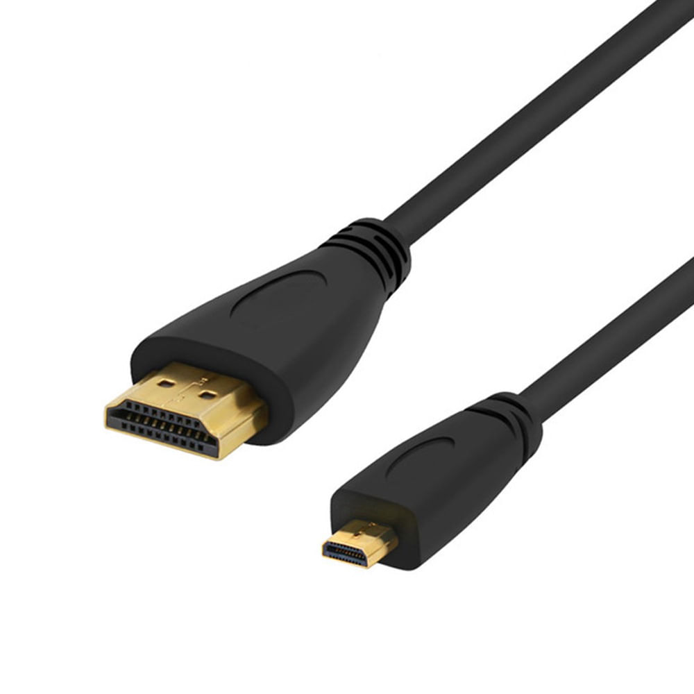 Cable Micro HDMI A HDMI 1.5 Metros Full Hd 1080p PVC