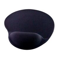 Mousepad Base Escritorio con Almohadilla en Gel Negro