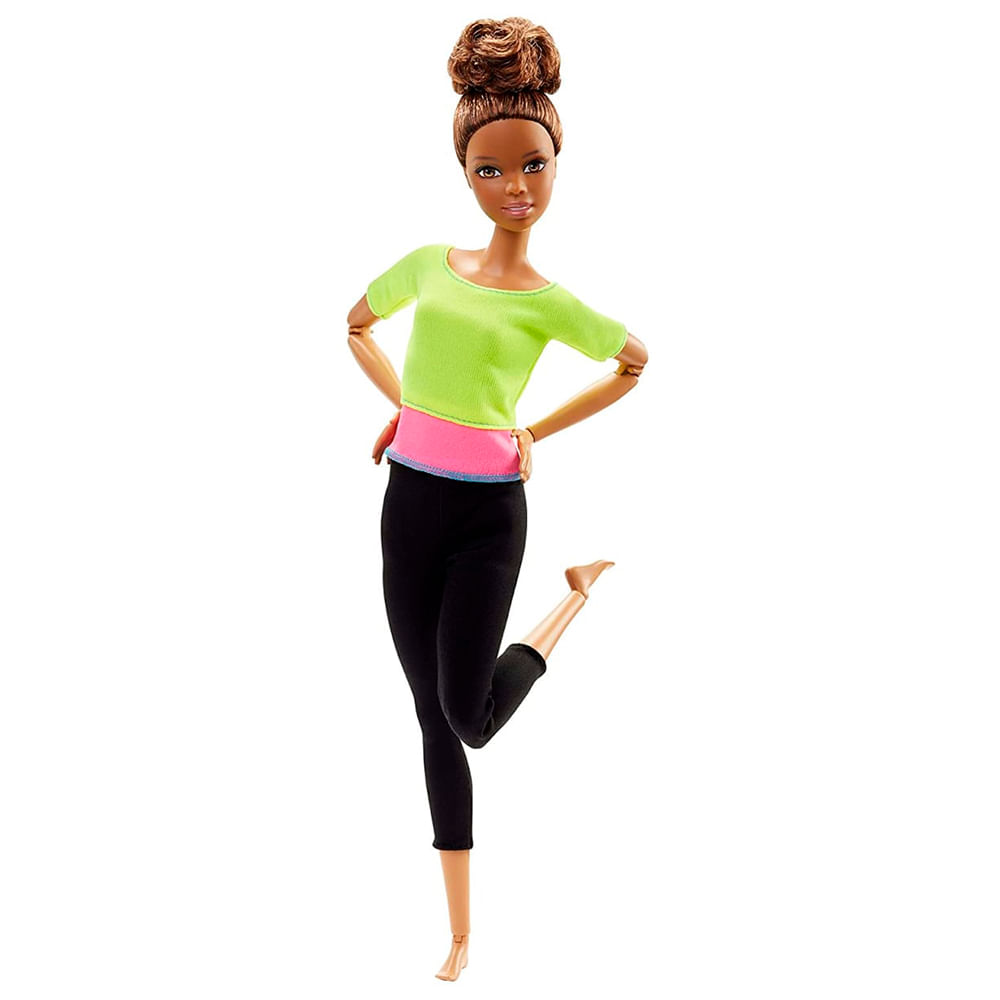 Muñeca Barbie Made to Move Fitness Morena - Promart