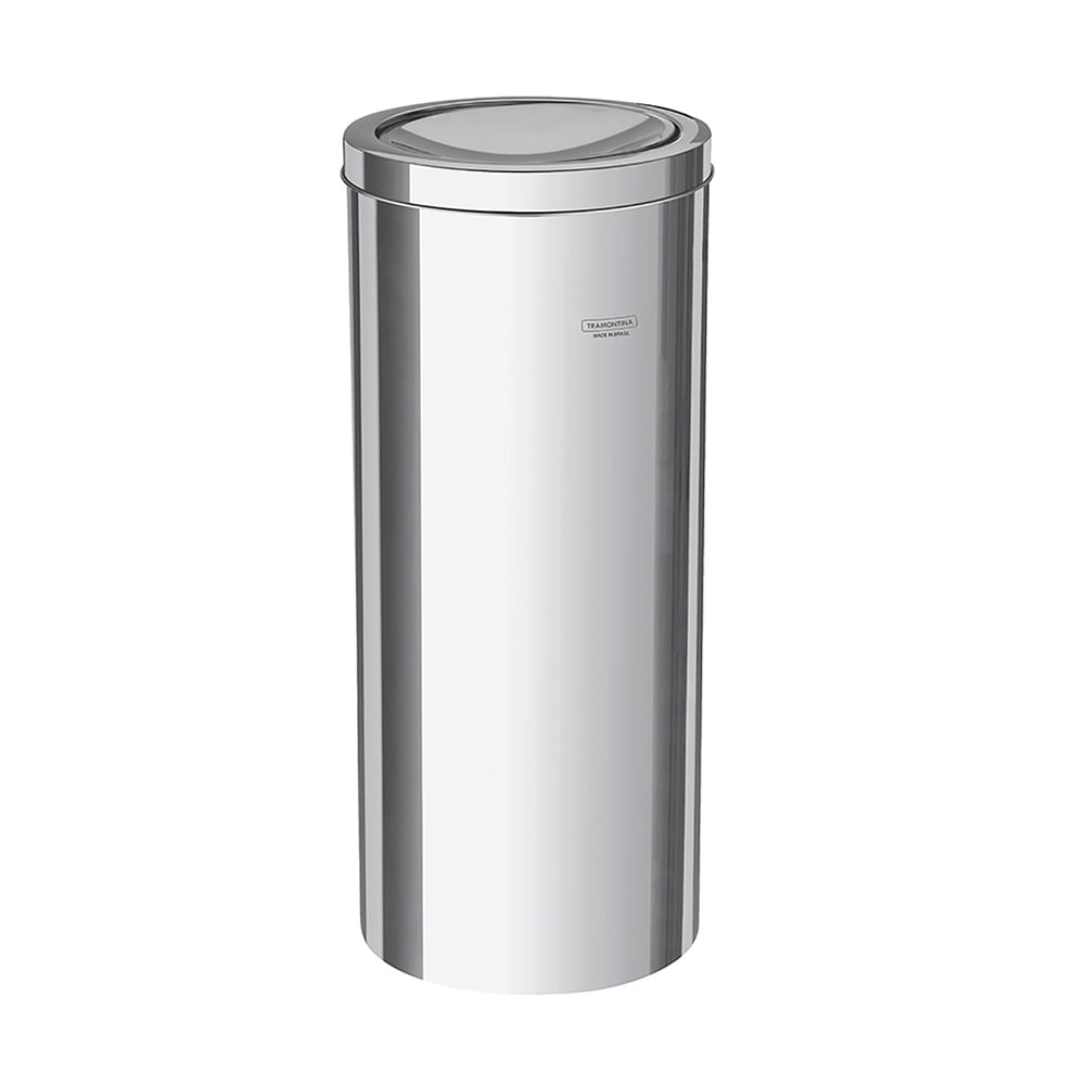 Tacho acero inox. Basculante Swing 30 litros