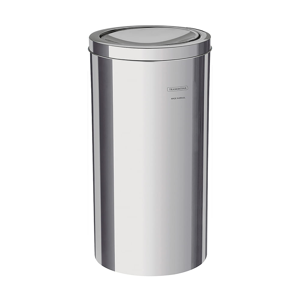 Tacho acero inox. Basculante Swing 20 litros Tramontina