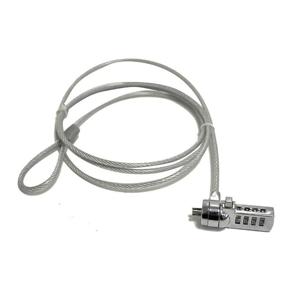 Cable Candado De Acero Con Clave Para Laptop Notebooks F&k