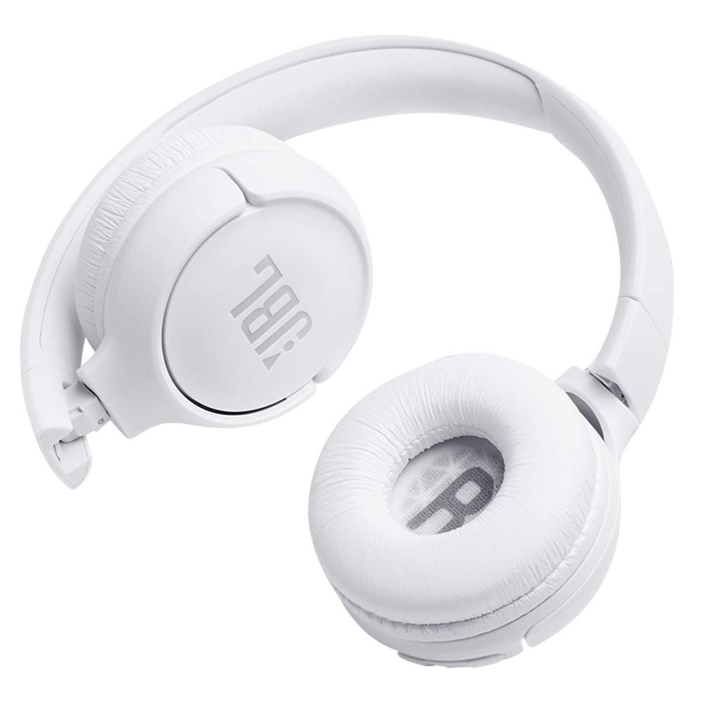 Audífonos JBL Bluetooth T500bt Pure Bass Sound Wireless Blanco - Promart