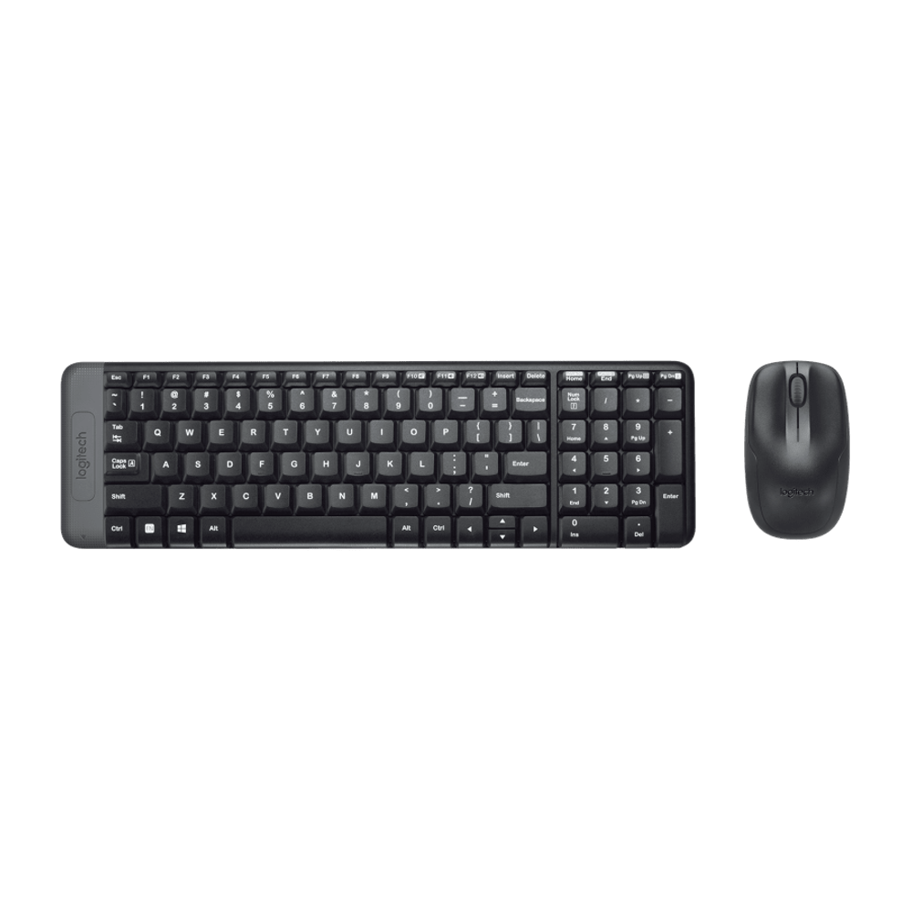 Teclado + mouse inalámbricos MK220 Logitech