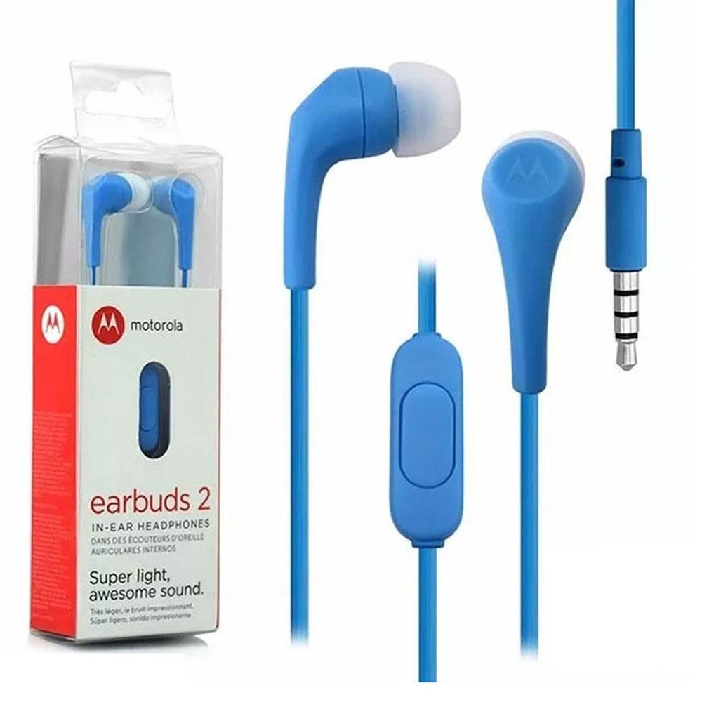 motorola earbuds ii celeste