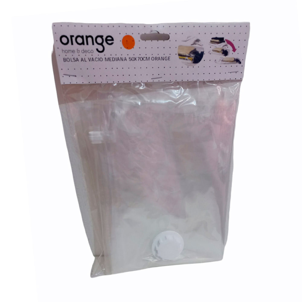 Bolsa al vacío mediana 50x70cm Orange