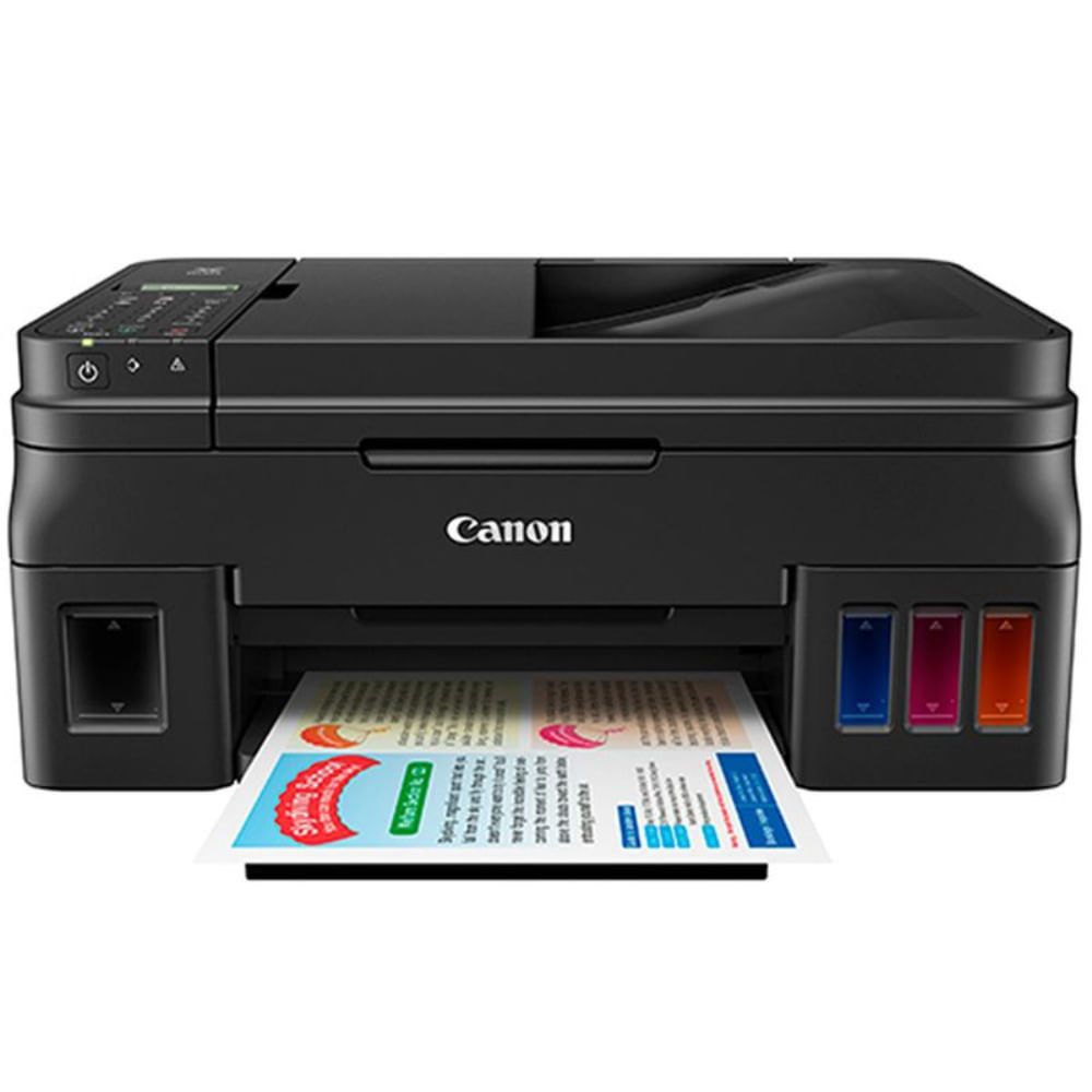 Impresora Canon Multifunional Pixma G4100 Negra - Promart