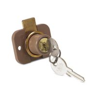 Cerradura para muebles Bronce Yale
