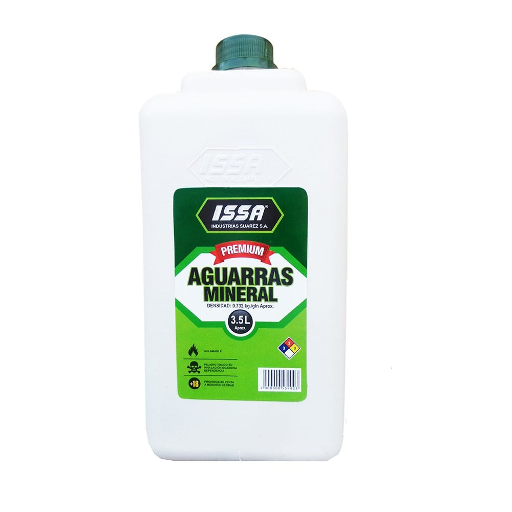 Aguarrás mineral Premium 3.5 litros Issa