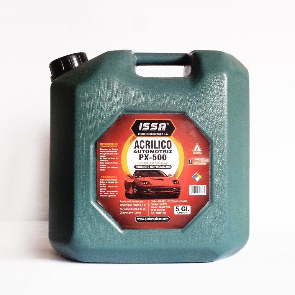 Acrílico Automotriz PX-500 5 galones Issa