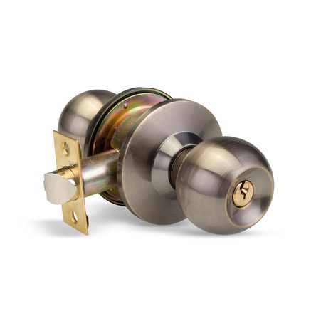 Cerradura para dormitorio Bronce Antiguo - Promart