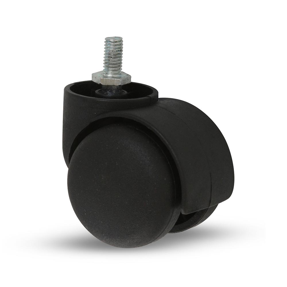 Garrucha rosca nylon 2"