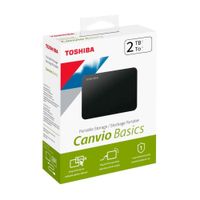Disco Duro Externo Toshiba 2TB Canvio Basics USB 3.0