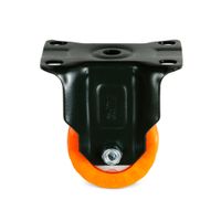 Garrucha plataforma rodaje con freno 2 1/2"" 80 kg