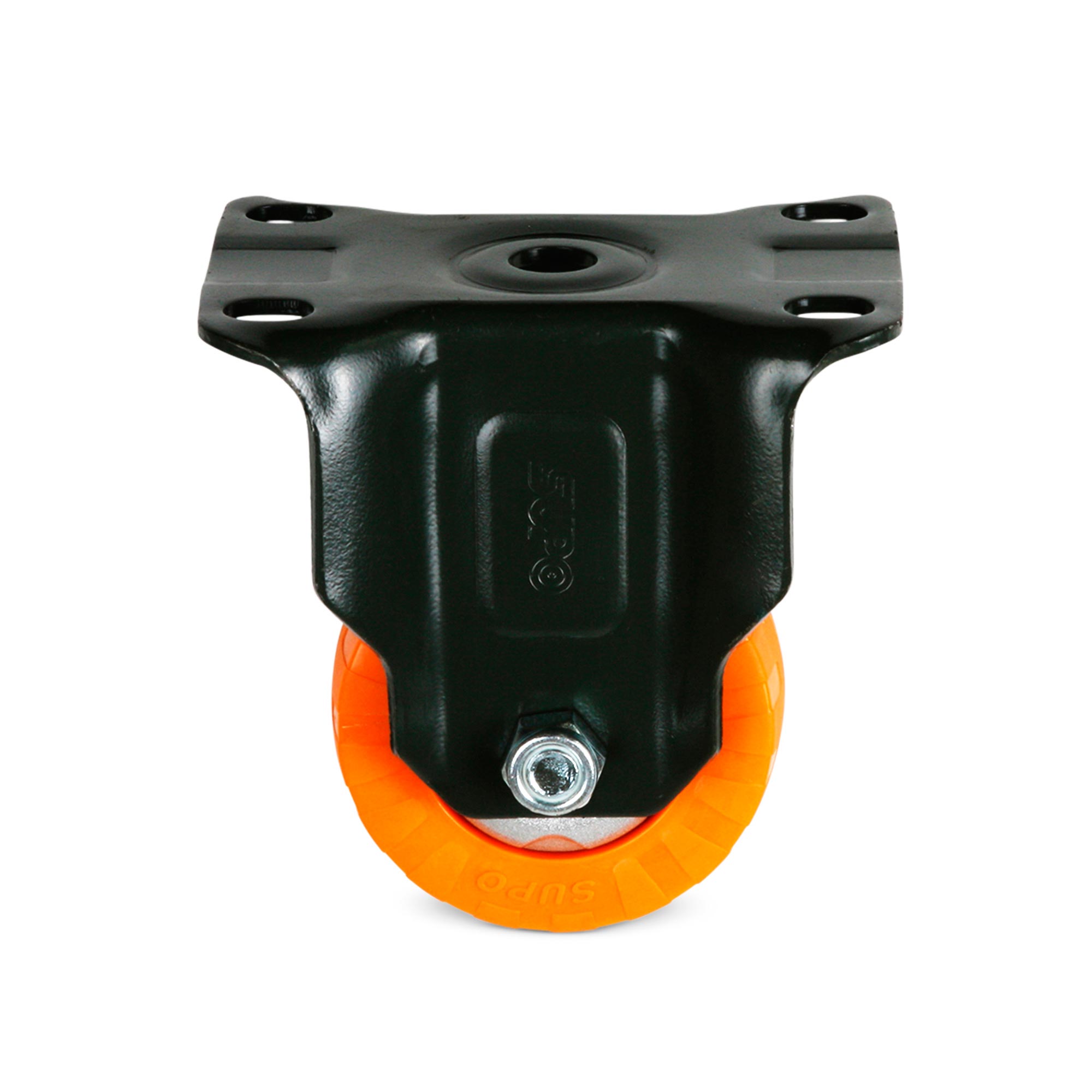 Garrucha plataforma rodaje con freno 2 1/2" 80 kg