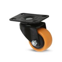 Garrucha plataforma giratoria rodaje 1 1/2"" 41 kg