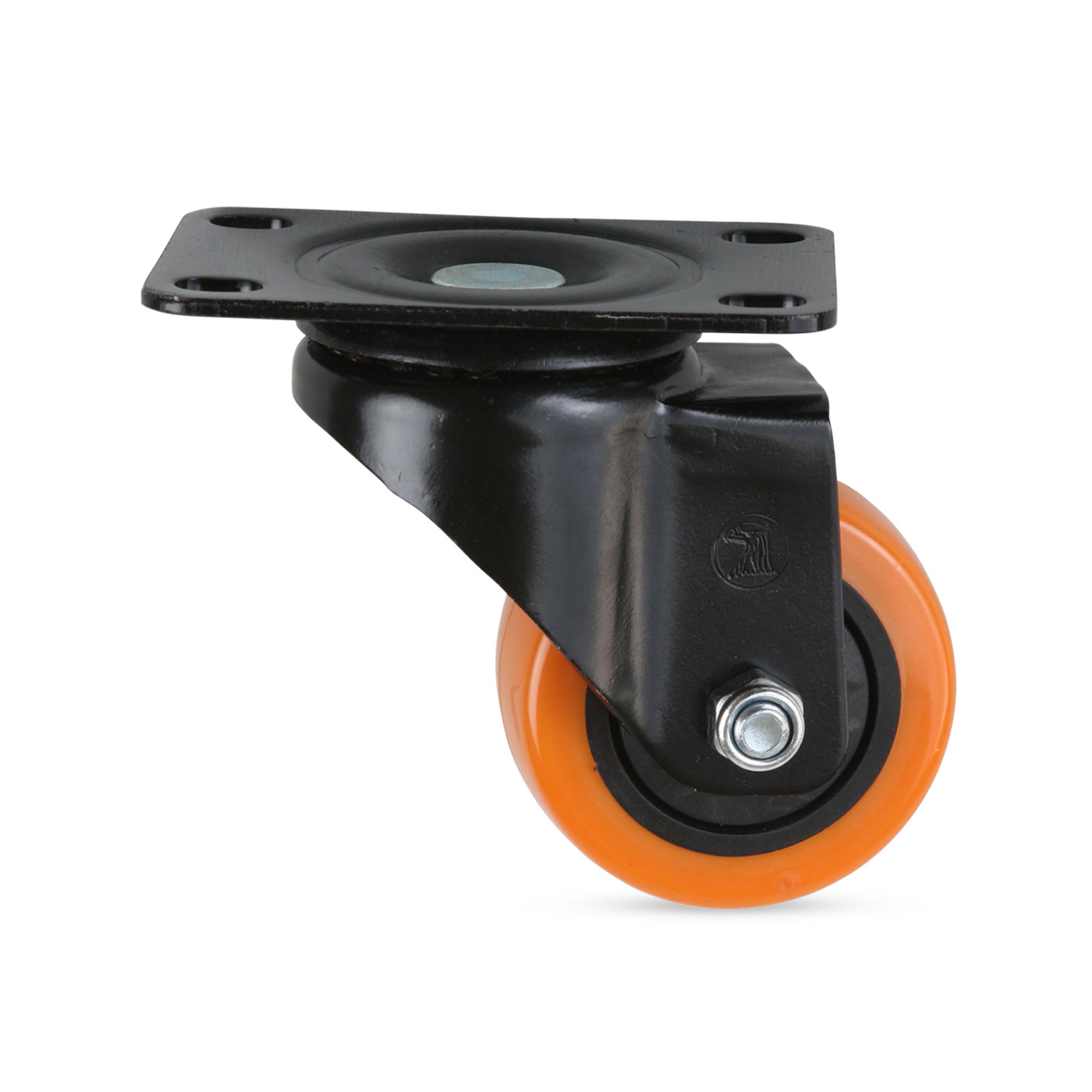 Garrucha plataforma giratoria rodaje 2 1/2" 80 kg