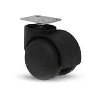 Garrucha plataforma nylon 2""