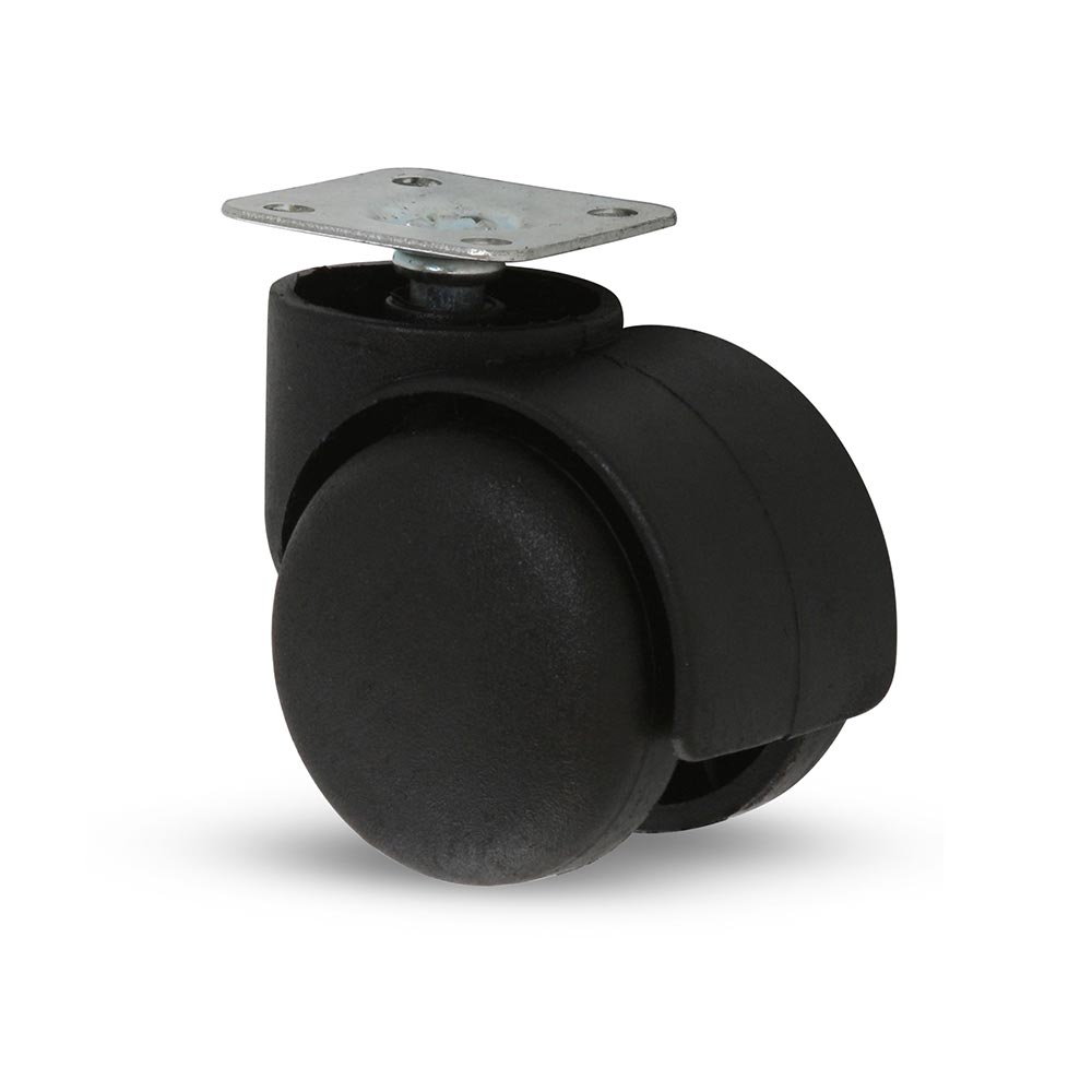Garrucha plataforma nylon 2"