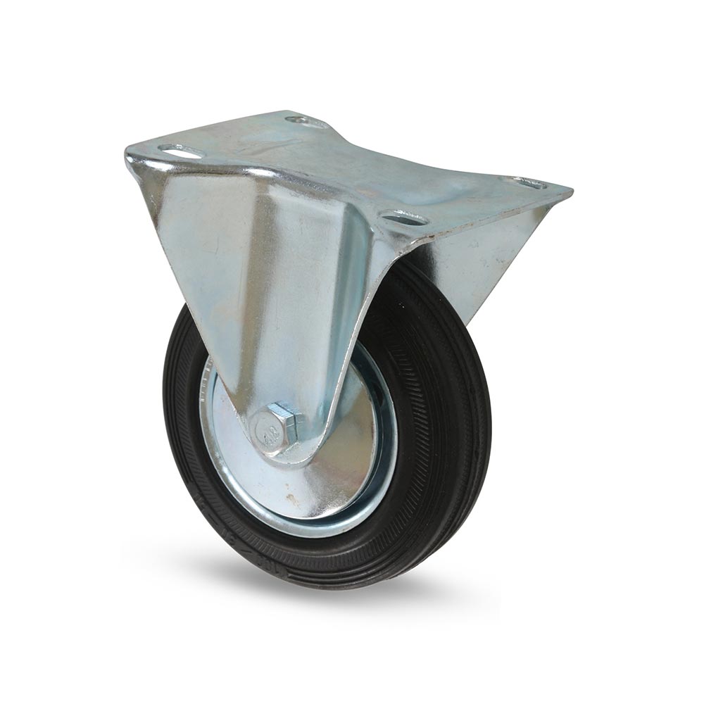 Garrucha plataforma fija industrial 4" 70 kg