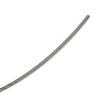 Cable de acero recubierto 3/16""x1/4""- Venta por metro lineal
